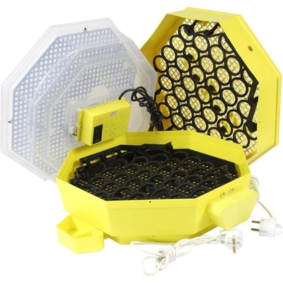 Cleo 5 Автоматичен инкубатор за 82 яйца, Cleo 5x2 DTH, с автоматично устройство за завъртане на яйцата, термометър и влагомер