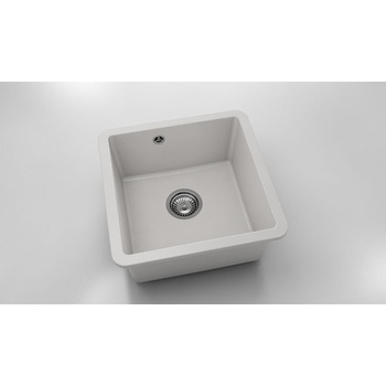 Image 1 of FAT Мивка за долно вграждане Vanguard 222, Fat Granite, 1001 бял, с включен сифон