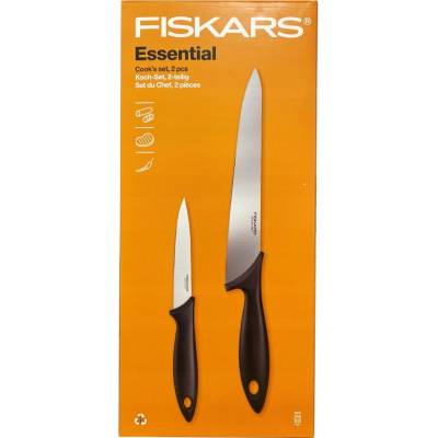 Sada nožů v pouzdře Fiskars Essential 2 ks