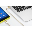 USB kabely ADATA AMUCAL-100CMK-CGD Micro USB, 1m, zlatý