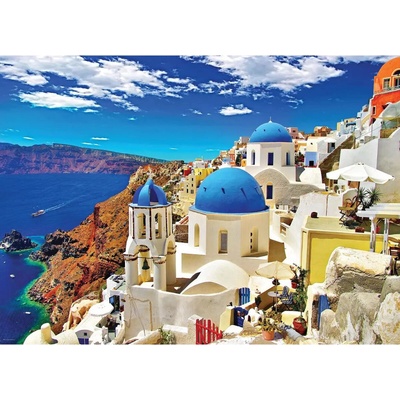 EuroGraphics Oia Santorini Řecko 1000 dílků