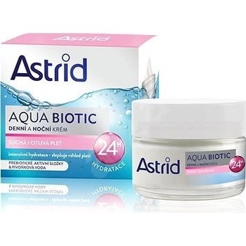 Astrid Aqua Biotic Denný a nočný krém pre suchú a citlivú pleť 50 ml
