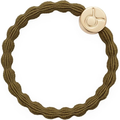By Eloise London Zodiac Sign Gold Gemini Ластик за коса цвят Taurus Olive