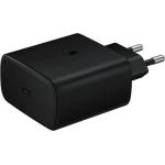 Samsung EP-TA845XBE Samsung USB-C 45 W туристическо зарядно устройство + USB-C/USB-C кабел за данни, черно (повредена опаковка) (57983130481)