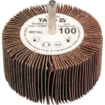 Yato Kotouč lamelový radiální 80 x 40 x 6 mm P80 YT-83383