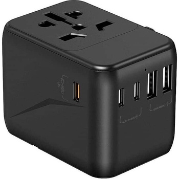 CROSSIO Универсално зарядно устройство - Travel Adapter ChargeMe PD30W (CRO-CHMA-PD30W3C+2A)