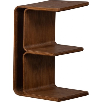 WOOOD Странична масичка от декор от орех 32x40 cm Frey - WOOOD (377507-W)