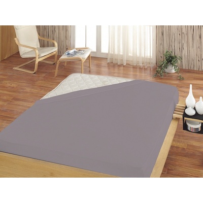 Matějovský Prestieradlo stredne sivé Froté 180x220