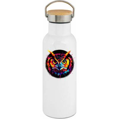 123TRIKO termoska Sova Pop-Art výbuch 500 ml