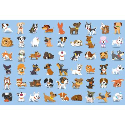 Interdruk - Puzzle Dogs - 250 piese