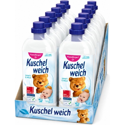 Kuschelweich aviváž Sanft mild 10 x 1 l