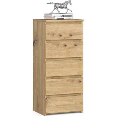 Ak furniture CL5 40 cm s 5 zásuvkami
