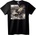 NOONEBRAND Тениска със стиймпанк самолет - 7XL, Black