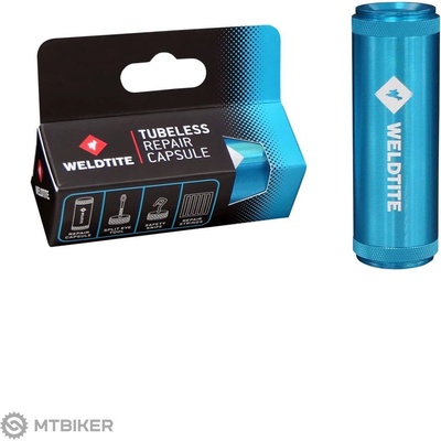 Weldtite Tubeless Repair Capsule, sada na opravu bezduš.ů, modrá