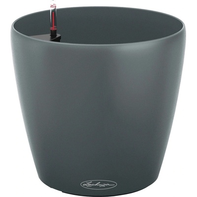 Lechuza Samozavlažovací kvetináč Classico Color Eco 35 sivý 34,5 x 32,5 cm
