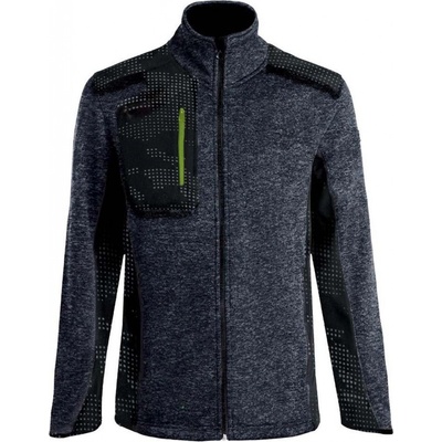 Nine Worths mikina Nato, pánska softshell, polyester, sivá, 1106BLACK-M