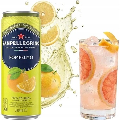 Sanpellegrino Pompelmo grapefruit 330 ml