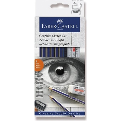 Faber-Castell Umělecká sada Goldfaber Graphite Sketch sada 8 ks 114000