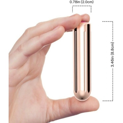 Armony Warhead Bullet Golden 2 Cm X 8.8 Cm