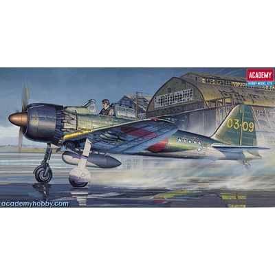 Academy Японски изтребител Zero FIGHTER TYPE 52C[A6M5C] м. 1/72 (12493)