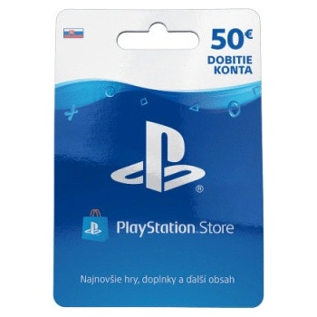 PlayStation Live predplatená karta 50 € SK