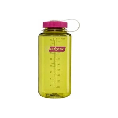 Nalgene Wide Mouth Sustain 1000 ml Oil Green w/Freesia zelená