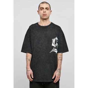 Mister Tee Тениска Sense Chrome T-Shirt Washed black XXLUB-SENSE011-00007 - Тъмносив, размер XXL