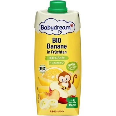 Babydream BIO ovocná šťáva banán 500 ml – Sleviste.cz
