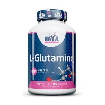 Haya Labs Л Глутамин L-Glutamine 500mg. / 100caps. , 34