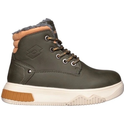 Lotto Hesper dětská zimní obuv tmavě zelená