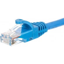 Netrack BZPAT025UB patch RJ45, Cat 5e UTP, 0.25m, modrý
