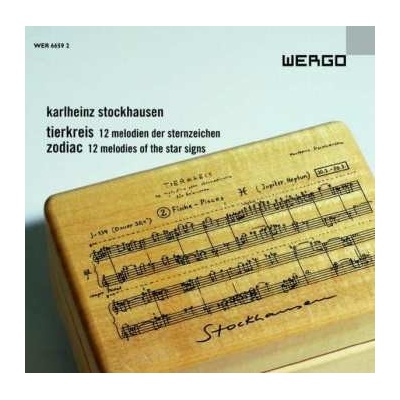 Karlheinz Stockhausen - Tierkreis - 12 Melodien Der Sternzeichen Zodiac - 12 Melodies Of The Star Signs CD