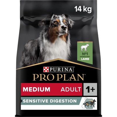 Purina Pro Plan Medium Adult Sensitive Digestion jahňacie 14