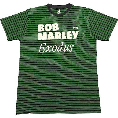Bob Marley Exodus (Striped) Black & Green XL Риза (BMATS52MGRB04)