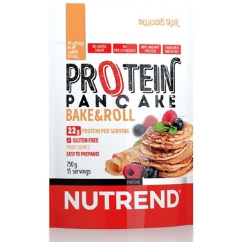 Nutrend Protein Pancake, неовкусена, 750 g, Nutrend