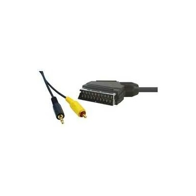 Audio/Video kabel SCART samec - CINCH sa