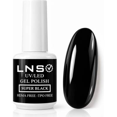 LNS Gellac Super Black Free TPO 15 ml