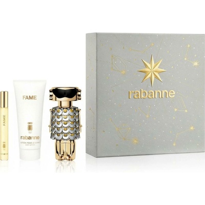 Rabanne Fame - EDP 80 ml + telové mlieko 100 ml + EDP 10 ml