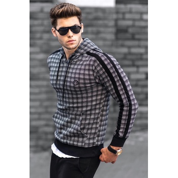 Madmext Мъжки суитчър 4691 - Сив 289208 (289208_Сив)