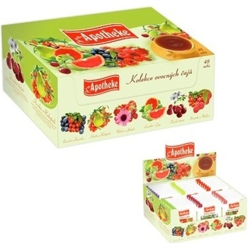 Apotheke Kolekce ovocných čajů 48 x 1,5 g