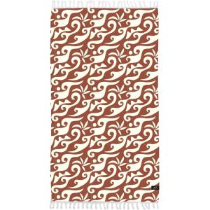 Slowtide Плажна кърпа Slowtide Bailey Driftweave Turkish Towel Beach towel - Toast - размер 97 x 185 cm (581-0339-0211)
