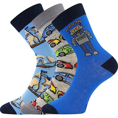 Boma 057 21 43 XII detské ponožky mix ROBOT