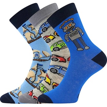 Boma 057 21 43 XII detské ponožky mix ROBOT