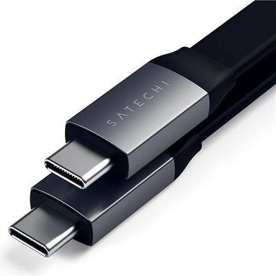 Satechi ST-TCCFC Satechi USB-C to USB-C Gen 2 Flat, 0,24m