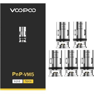 Voopoo PnP-VM Coil 0,2 ohm 5 ks