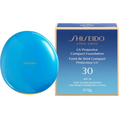 Shiseido Sun Care UV Protective Compact Foundation Vodeodolný kompaktný make-up SPF30 Medium Beige 12 g