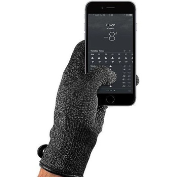 Mujjo Зимни ръкавици Mujjo Touchscreen Gloves Size M и L, Черен (GLKN-012-M)