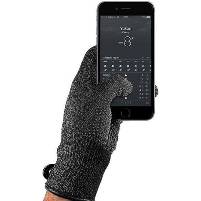 Mujjo Зимни ръкавици Mujjo Touchscreen Gloves Size M и L, Черен (GLKN-012-M)
