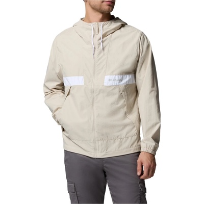 Columbia Мъжко ветрозащитно яке Columbia Spire Valley Hooded Windbreaker Windproof jacket - Dark Stone / White (018-0320-0512)