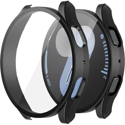 Techsuit Протектор за Samsung Galaxy Watch7 (44mm) + Протектор - Defense360 Pro - Черен